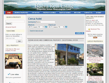 Tablet Screenshot of budvarealestate.com